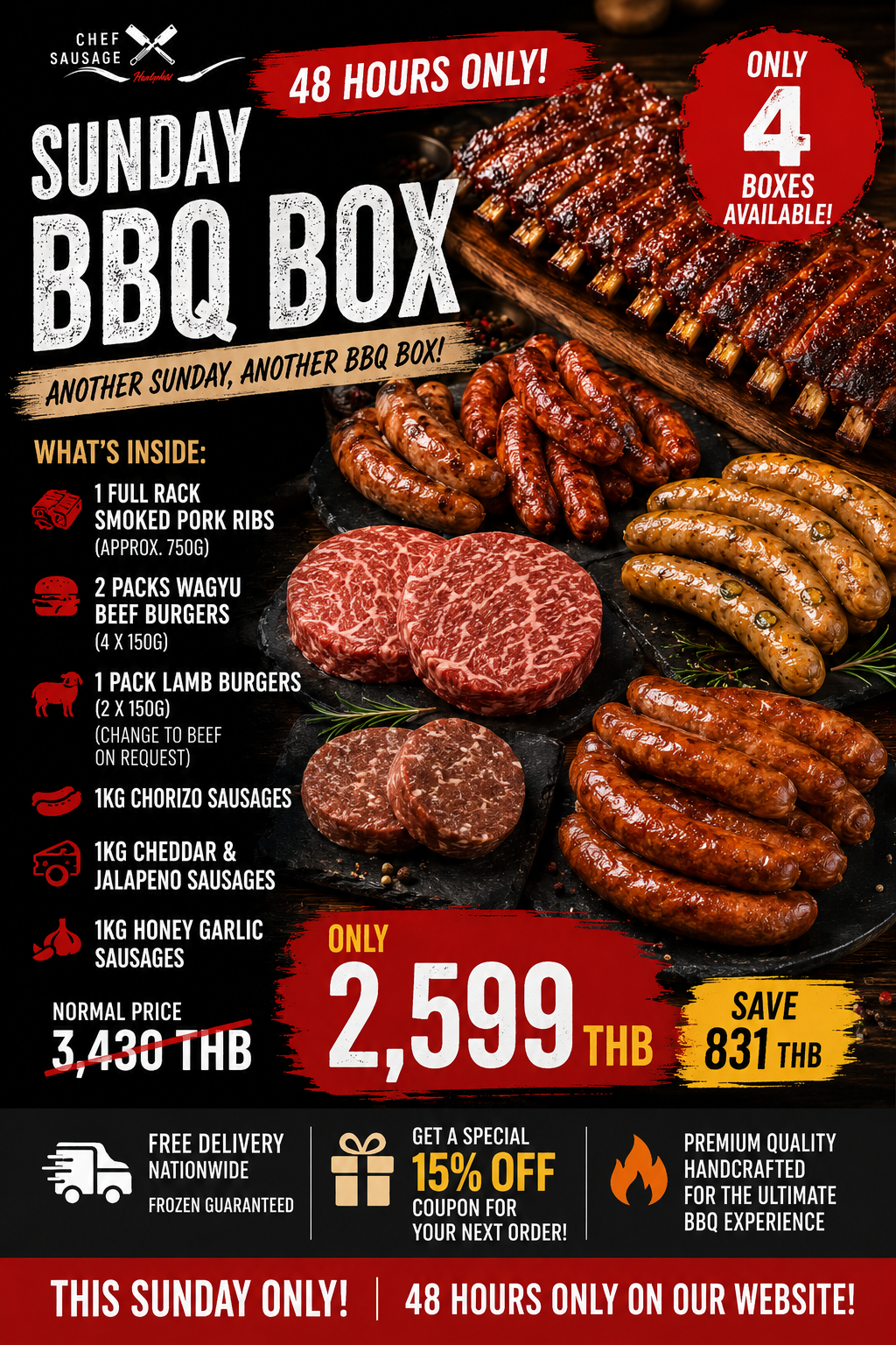 Sunday BBQ Box #6 (48 hours only)