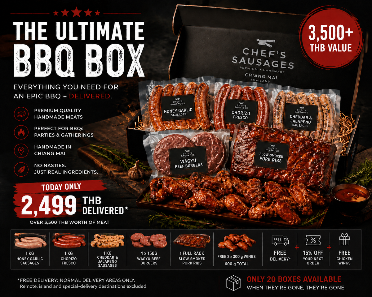 Ultimate BBQ Box — FREE 2 × 300 g WINGS — 600 g TOTAL. Free delivery in normal delivery areas only; remote, island and special-delivery destinations excluded.