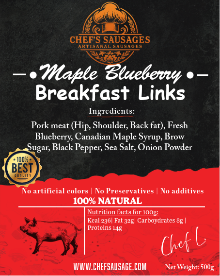 Maple Blueberry Links