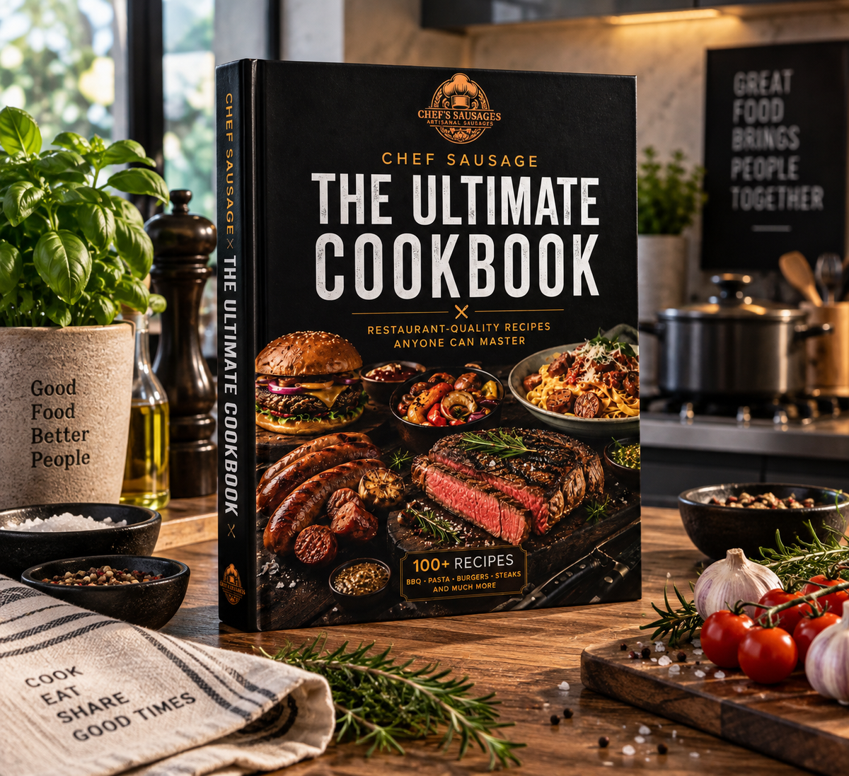 Chef's Sausages — The Ultimate Cookbook (PDF Ebook)