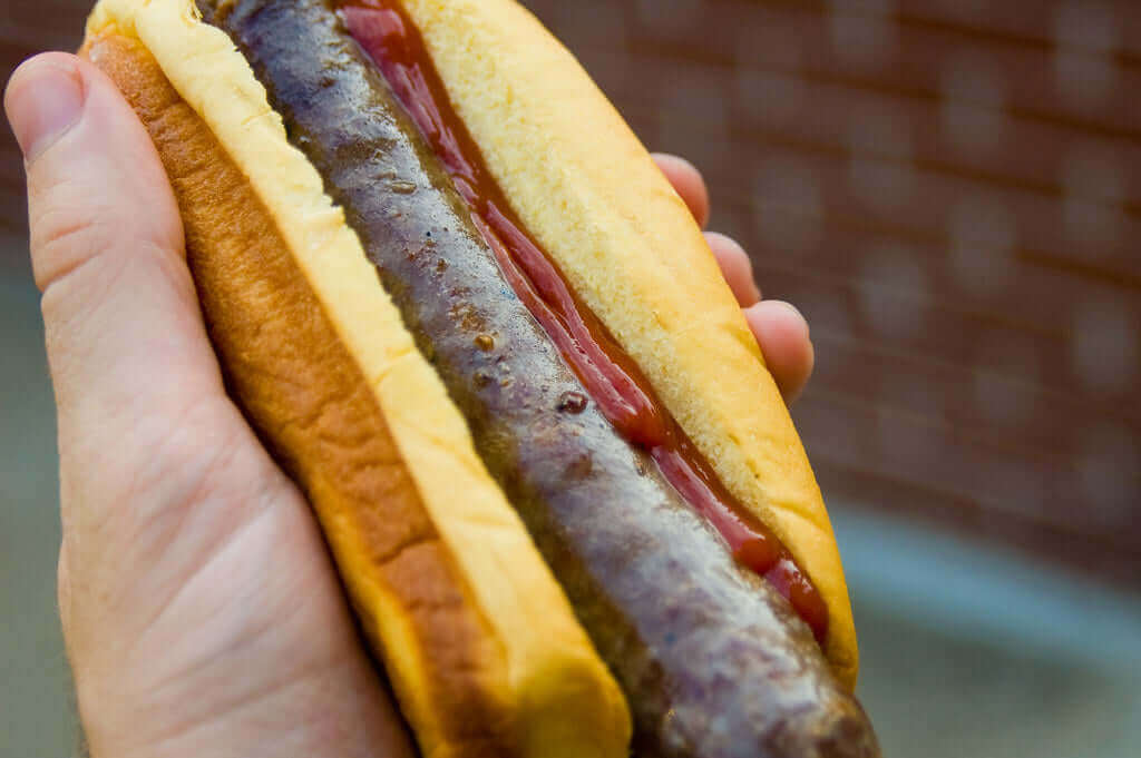 Bacon cheeseburger sausage 500g - Chef's Sausage