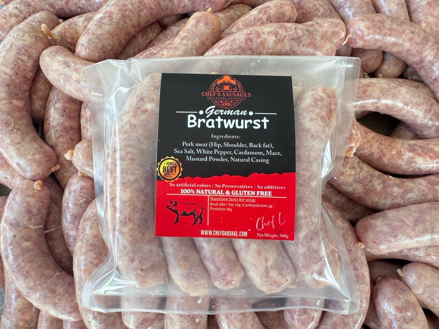German Bratwurst 500g