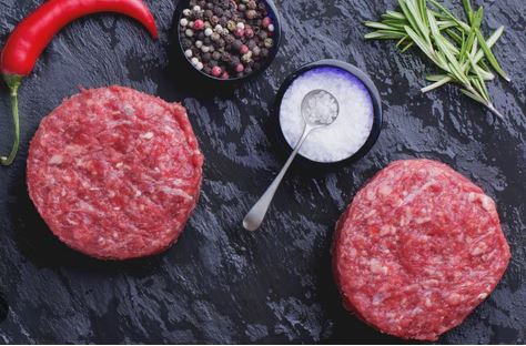 Spicy Back angus burger patties 150g x 2 - Chef's Sausage