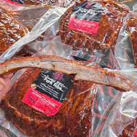 Slow-Smoked Pork Ribs over Hickory Wood 720-750g