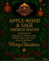 🎄 APPLE-WOOD & SAGE SMOKED BACON