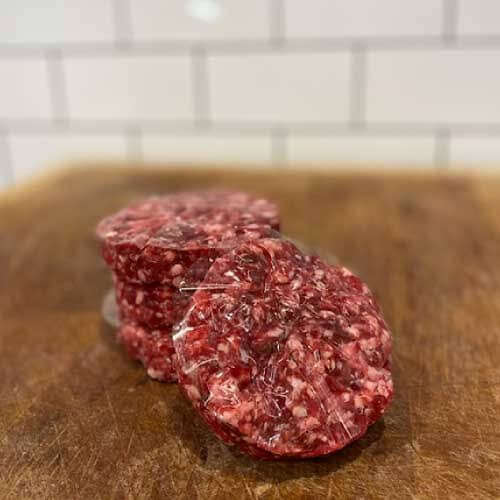 Dry Aged Black Angus Beef Patty 2 x 150g (Frozen) - Chef's Sausage