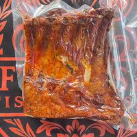 Slow-Smoked Pork Ribs over Hickory Wood 720-750g