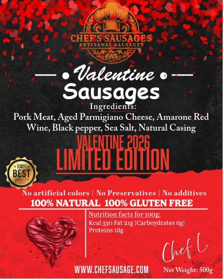 LIMITED EDITION Valentine Sausages