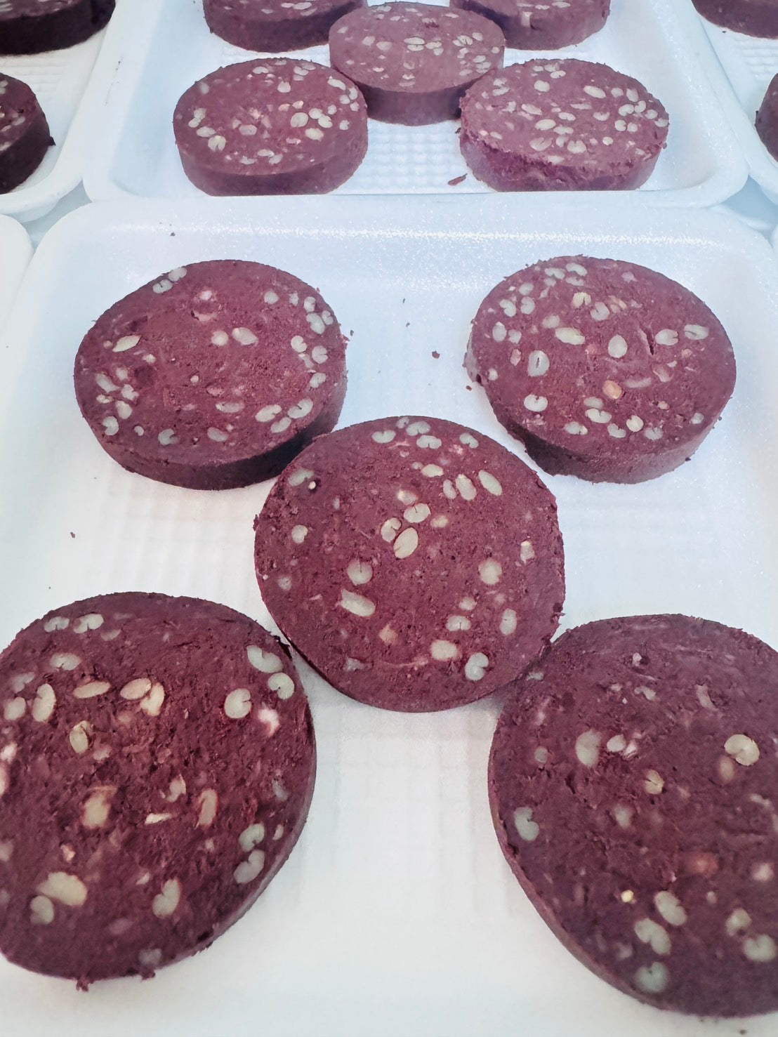 Black Pudding – Sliced 1,5cm thick (Artisanal Blood Sausage)