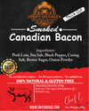 Coming back soon (dry curing now) ready on 30/10 Smoked Canadian Bacon 250g