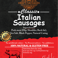 Classic Italian sausage 500g