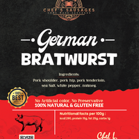 German Bratwurst 500g