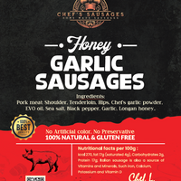 Honey Garlic Sausages 500g