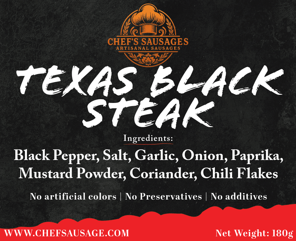 Texas Black Steak Rub 180g - COMING SOON