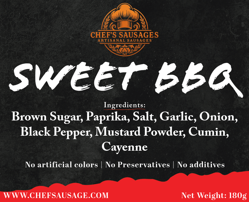Sweet BBQ Rub 180g - COMING SOON