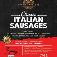 Classic Italian sausage - Chef's Sausage - 