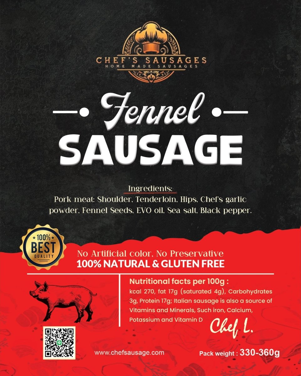 Fennel Sausage - Chef's Sausage - 