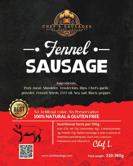 Fennel Sausage - Chef's Sausage - 