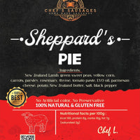 Gourmet Shepherd’s Pie – Premium Lamb, Aged Parmigiano & Rustic Vegetables - Chef's Sausage - 