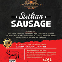 Sicilian Sausage - Chef's Sausage - 